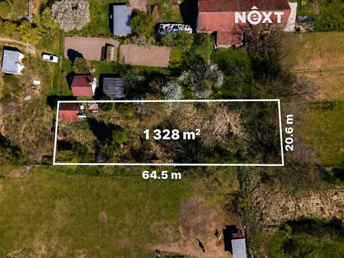 Prodej stavebního pozemku 1328 m²