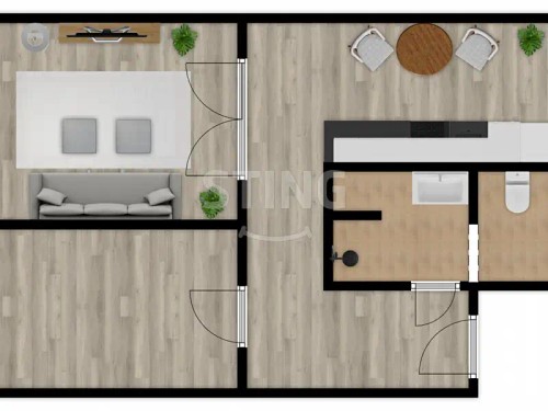 Prodej bytu 2+1 50 m²