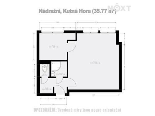 Prodej bytu 1+1 38 m²