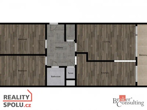 Prodaný  byt 3+1 71 m²