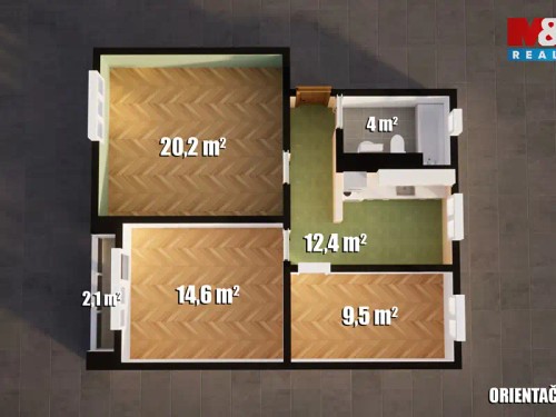 Prodaný byt 3+1 61 m²