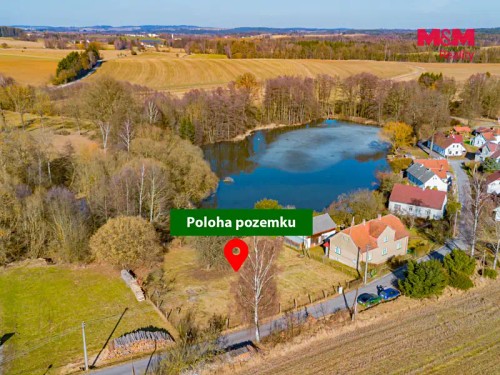 Prodej stavebního pozemku 1456 m²