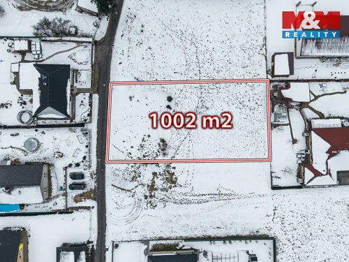 Prodej stavebního pozemku 1002 m²