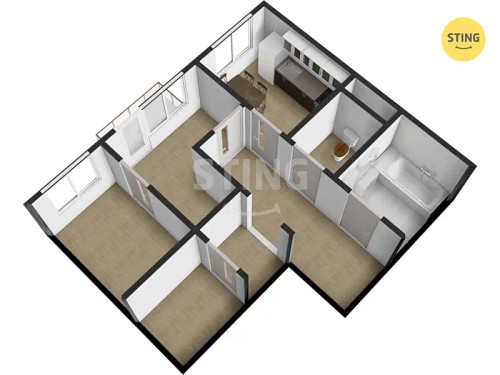 Prodej bytu 3+1 78 m²