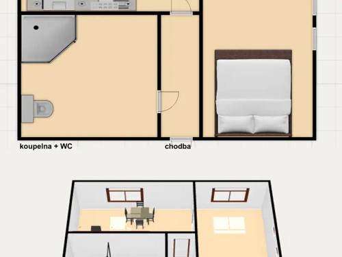 Prodej bytu 1+1 31 m²