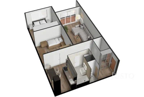 Prodaný byt 3+1 70 m²