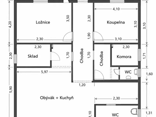 Prodej domu 154 m², pozemek 154 m²