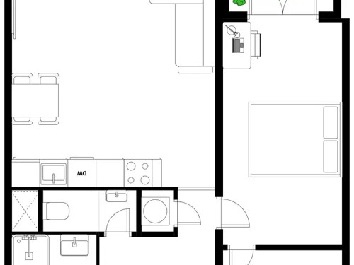 Prodaný byt 2+kk 50 m²