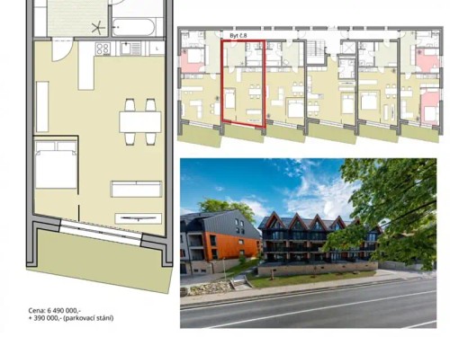 Prodaný byt 2+kk 65 m²