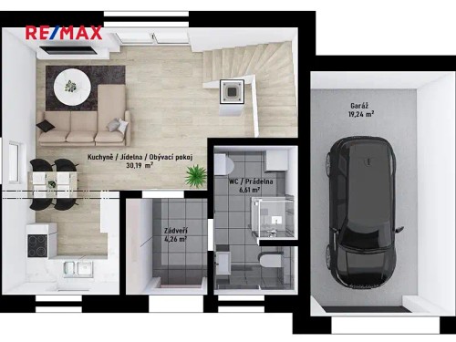 Prodej projektu 101 m², pozemek 310 m²
