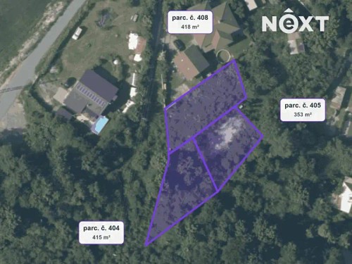 Prodej stavebního pozemku 1186 m²