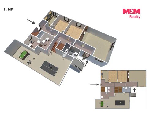 Prodej domu 300 m², pozemek 1340 m²