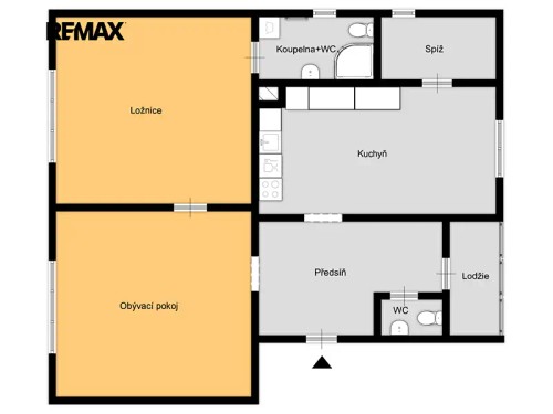 Prodaný  byt 2+1 98 m²