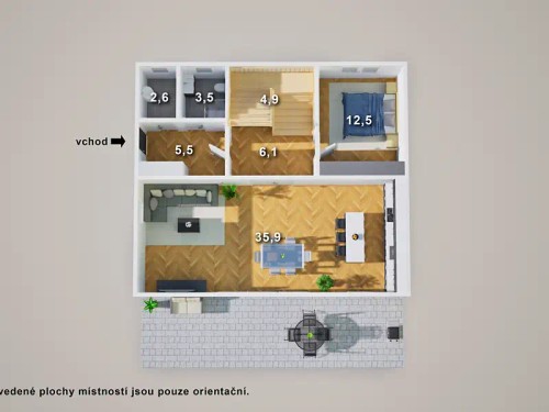 Prodej domu 137 m², pozemek 1088 m²