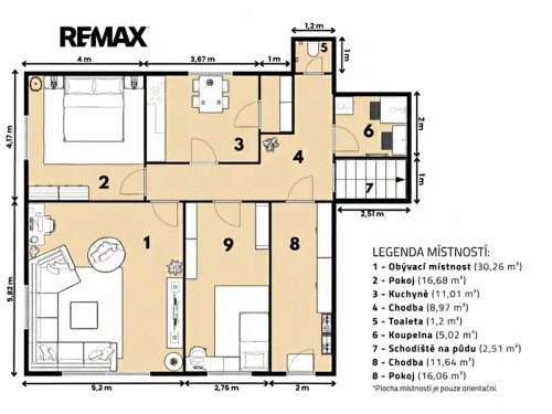 Prodej domu 194 m², pozemek 1387 m²