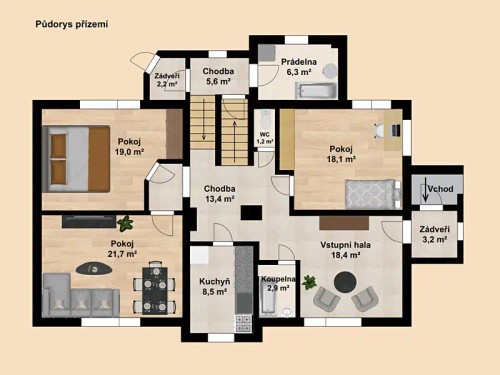 Prodej domu 243 m², pozemek 1270 m²