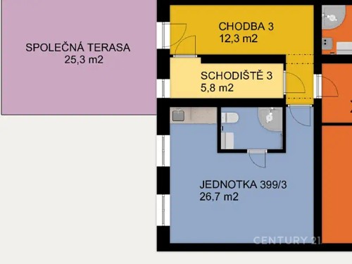 Prodej bytu 1+kk 27 m²