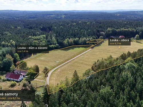 Prodej stavebního pozemku 59247 m²
