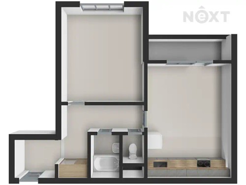 Prodej bytu 2+kk 2 m²