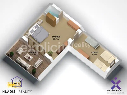 Prodej chalupy 71 m², pozemek 593 m²