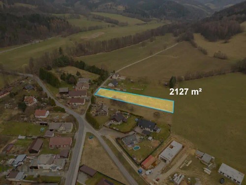 Prodej stavebního pozemku 2127 m²