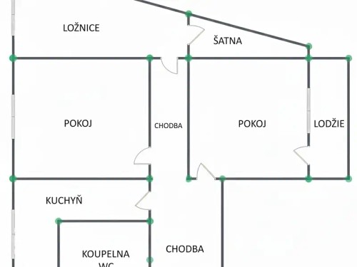 Prodaný byt 3+1 77 m²