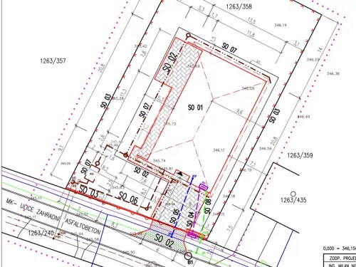 Prodej stavebního pozemku 1058 m²