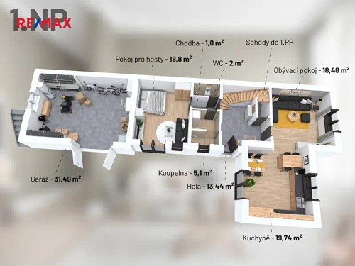 Prodej domu 197 m², pozemek 573 m²