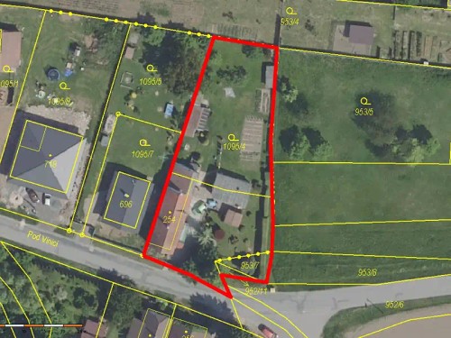 Prodaná  chalupa 137 m², pozemek 1446 m²