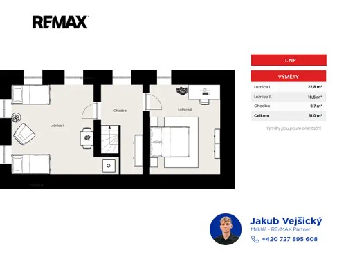 Prodej chalupy 99 m², pozemek 707 m²