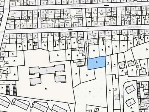 Prodej stavebního pozemku 869 m²