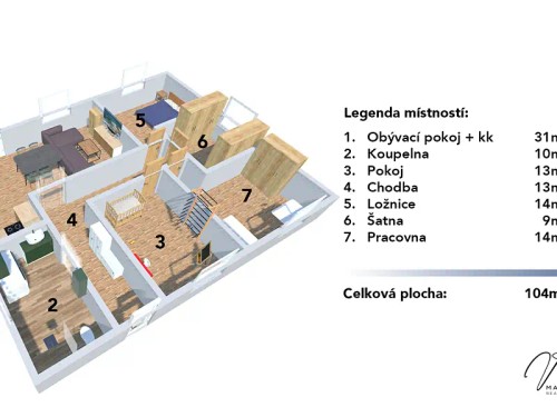Prodej domu 104 m², pozemek 734 m²