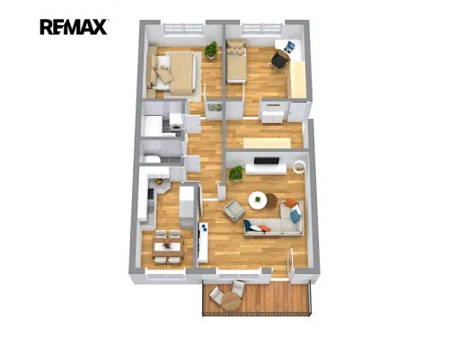 Prodej bytu 3+1 73 m²