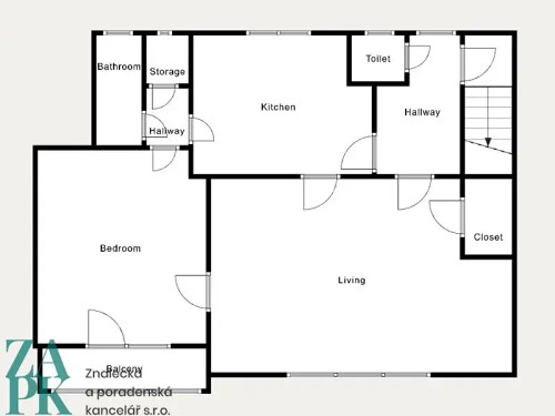 Prodaný  byt 2+1 68 m²