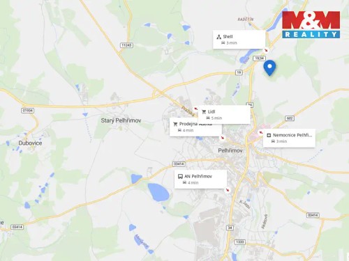 Prodej chaty 22 m², pozemek 632 m²