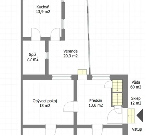 Prodej domu 120 m², pozemek 1105 m²