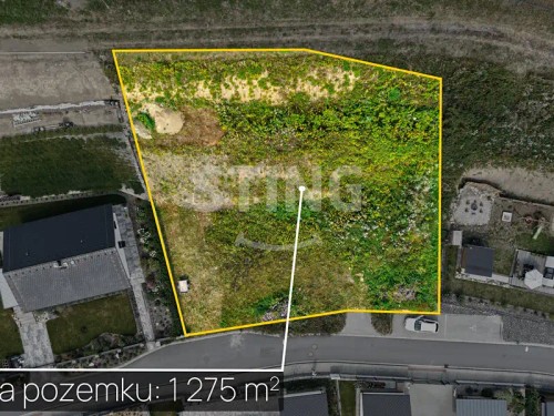 Prodej stavebního pozemku 1275 m²