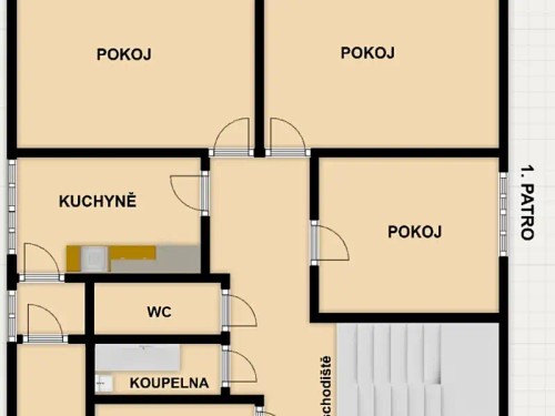 Prodej domu 240 m², pozemek 1087 m²
