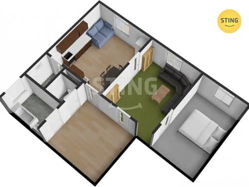 Prodej bytu 2+1 69 m²