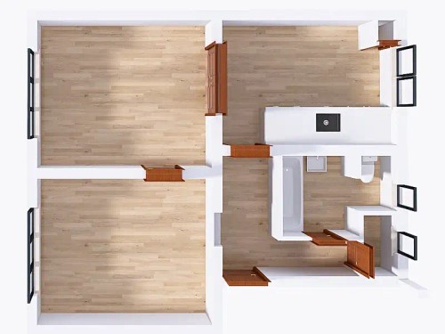 Prodaný  byt 2+1 54 m²