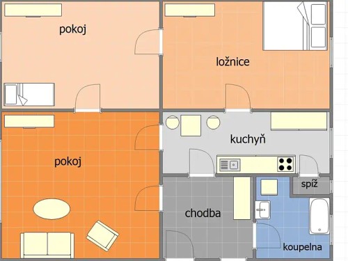 Prodaný byt 3+1 84 m²