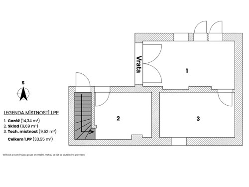 Prodej chaty 64 m², pozemek 763 m²