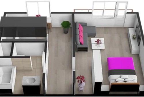 Prodaný byt 1+1 39 m²