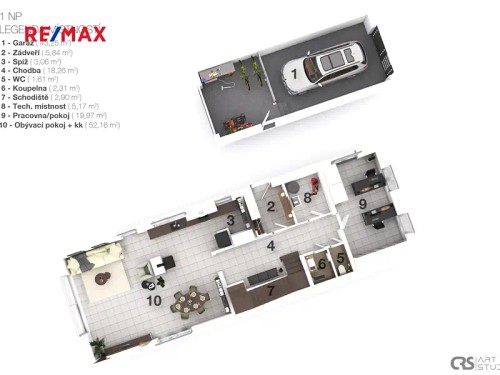 Prodej domu 213 m², pozemek 1614 m²