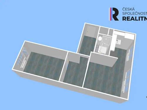 Prodaný byt 2+kk 52 m²