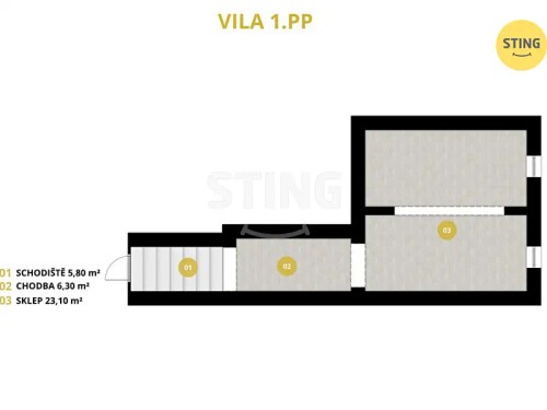 Prodej vily 700 m², pozemek 3228 m²