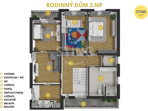 Prodej vily 300 m², pozemek 599 m²