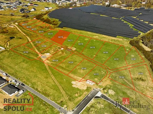 Prodej stavebního pozemku 855 m²