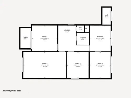 Prodej bytu 4+1 78 m²