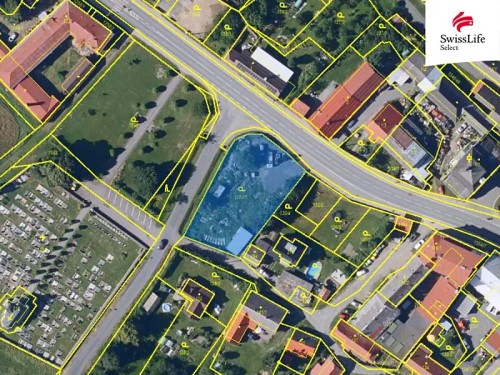 Prodej stavebního pozemku 1339 m²